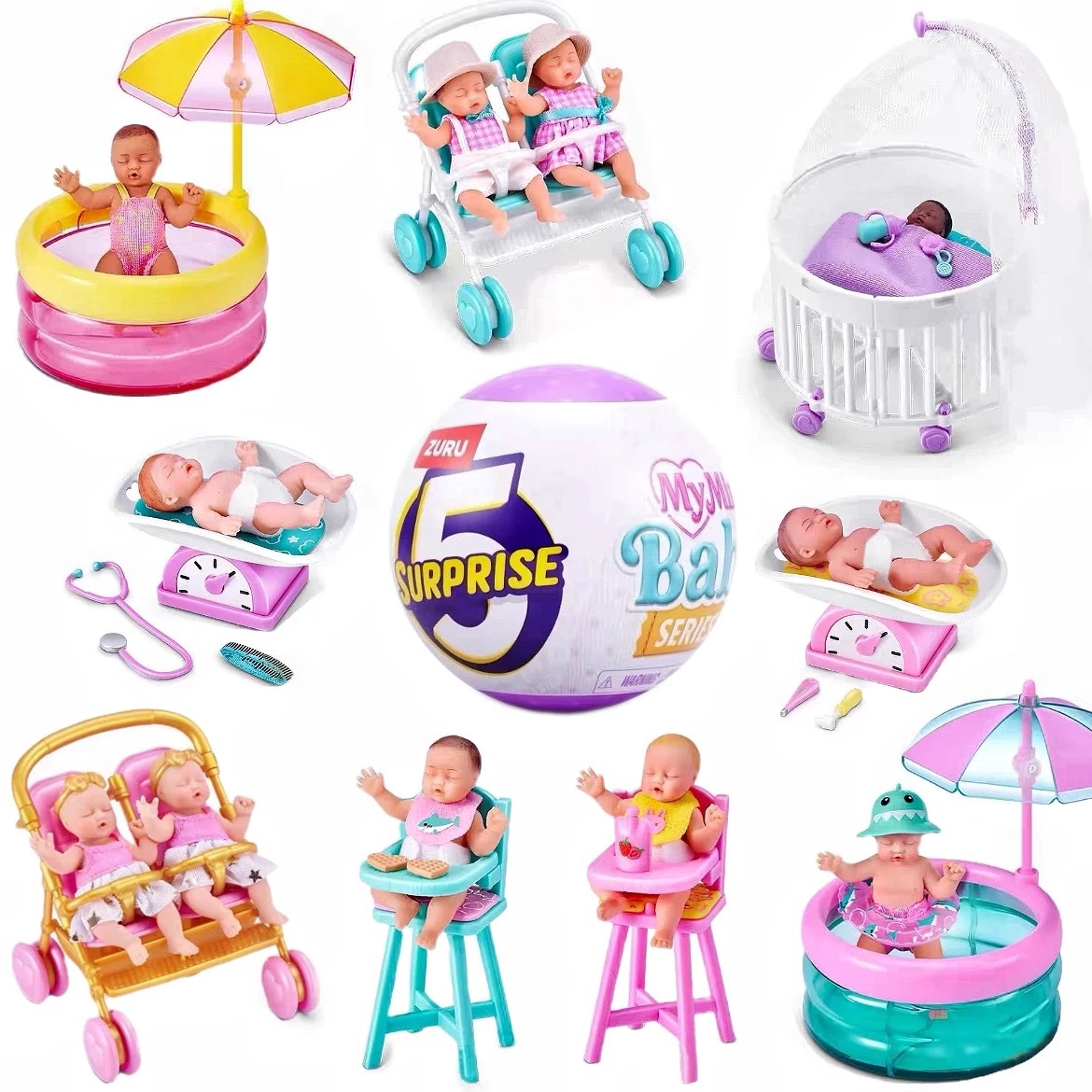 ZURU 5 Série Mini Bebê Surpres - Baby Products Toys avaliação e preço